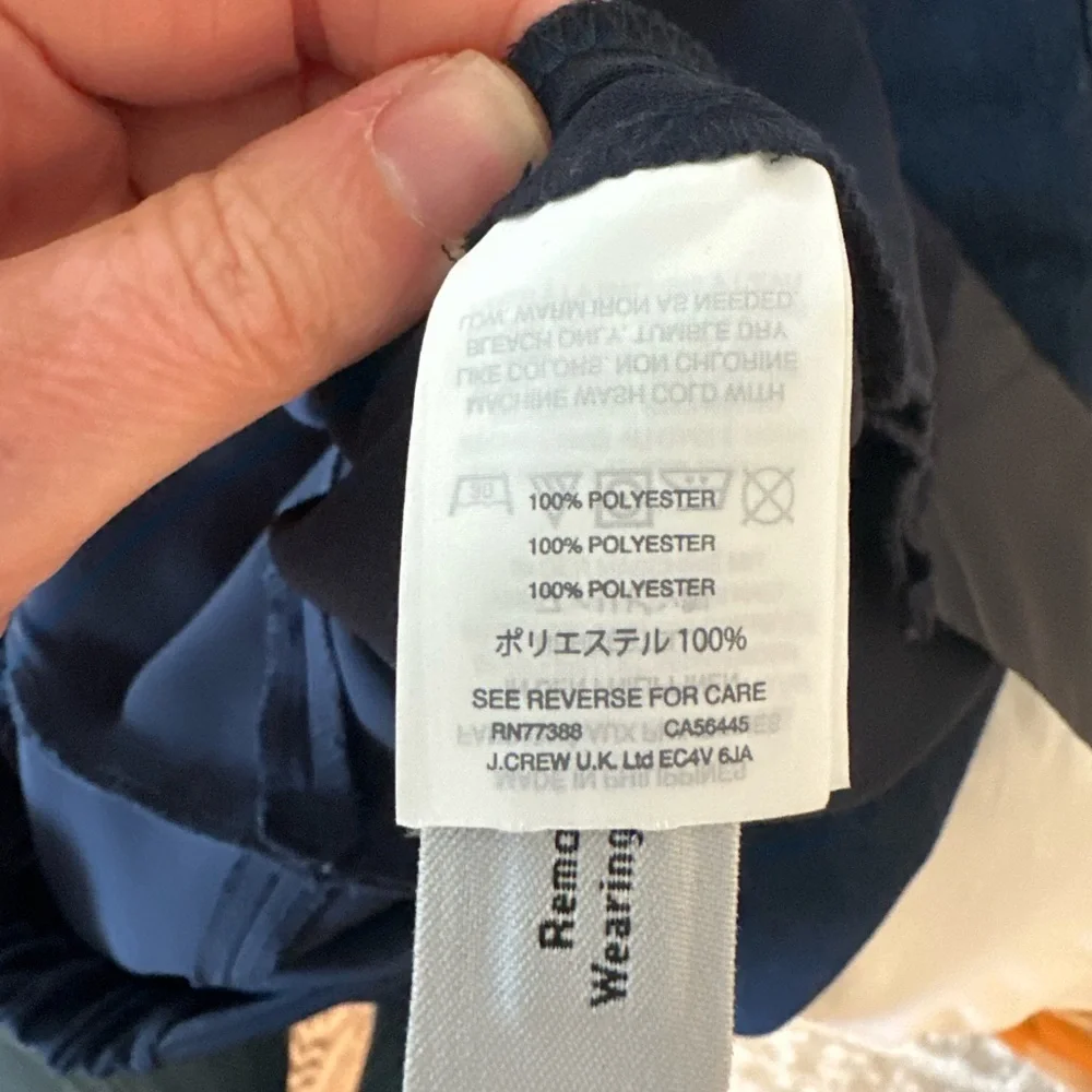 J.Crew Women’s navy trouser pants with pockets